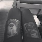 tattoos.legs.nylons.free nude #0023