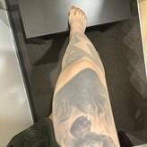 tattoos.legs.nylons.free nude #0025